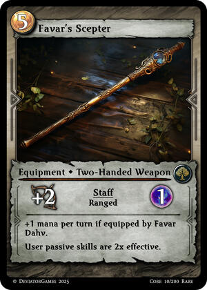 Favar's Scepter (x1)