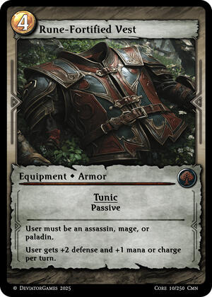 Rune-Fortified Vest (x1)