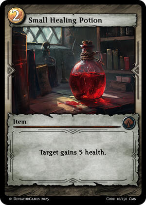 Small Healing Potion (x4)
