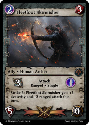 Fleetfoot Skirmisher (x3)