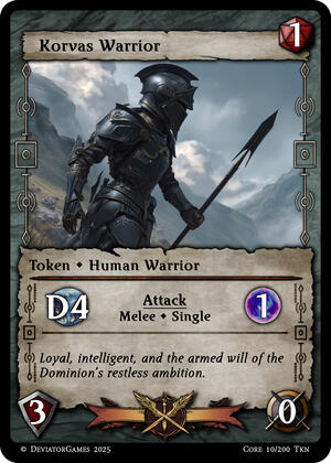 Korvas Warrior (x5)