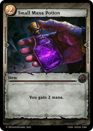 Small Mana Potion (x3)